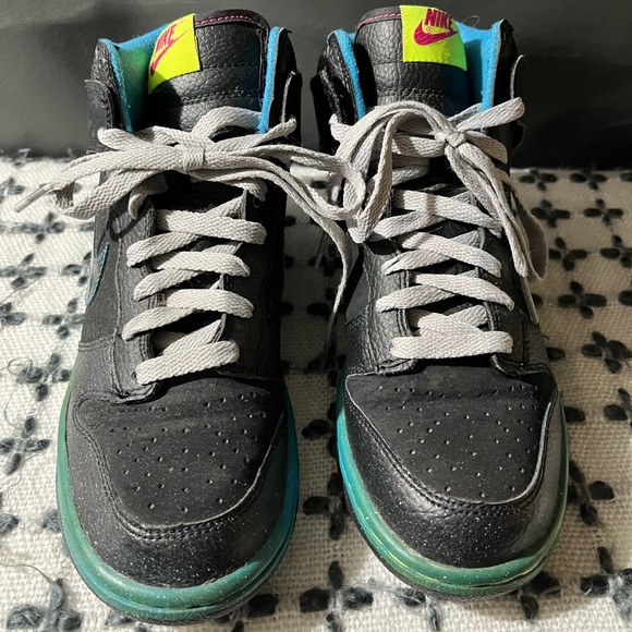 NIKE DUNK HIGH BLUE VOLT FIRE BERRY 308319-044 - Picture 5 of 6